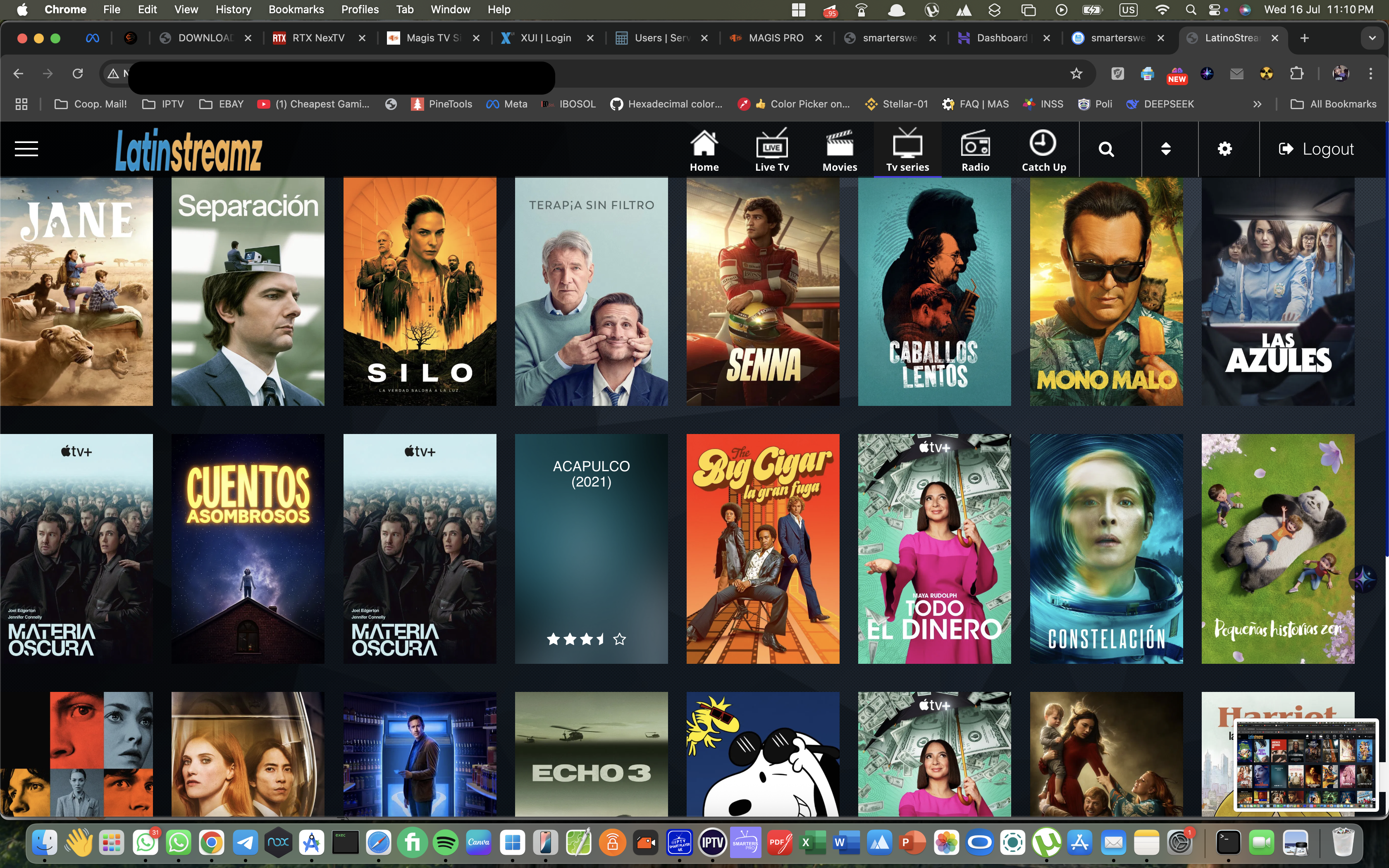 Smarters Based WEB PLAYER